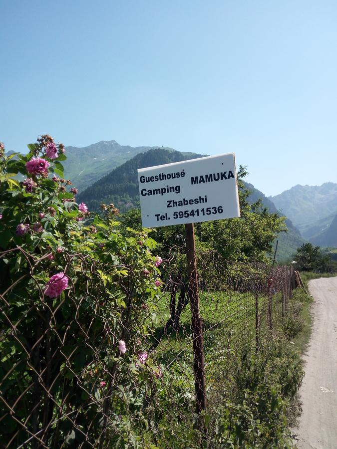 Guesthouse Mamuka Zhabesh Zhabeshi Dış mekan fotoğraf
